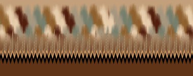 it's a unique digital Traditional Geometric Ethnic border, floral leaves baroque pattern and Mughal art elements, Abstract texture motif, and vintage Ornament artwork combination for textile printing.