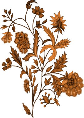 it's a unique digital Traditional Geometric Ethnic border, floral leaves baroque pattern and Mughal art elements, Abstract texture motif, and vintage Ornament artwork combination for textile printing.