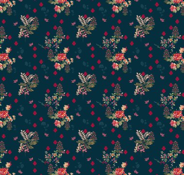 it's a unique digital Traditional Geometric Ethnic border, floral leaves baroque pattern and Mughal art elements, Abstract texture motif, and vintage Ornament artwork combination for textile printing.