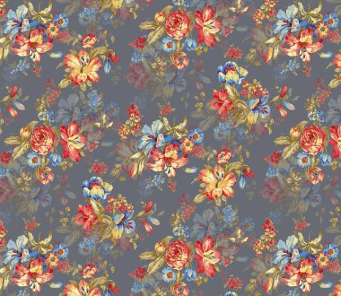 it's a unique digital Traditional Geometric Ethnic border, floral leaves baroque pattern and Mughal art elements, Abstract texture motif, and vintage Ornament artwork combination for textile printing.