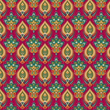 it's a unique digital Traditional Geometric Ethnic border, floral leaves baroque pattern and Mughal art elements, Abstract texture motif, and vintage Ornament artwork combination for textile printing. clipart