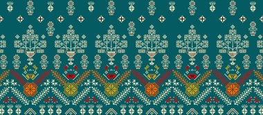 Eşsiz dijital Geleneksel Geometrik sınır, çiçek yaprakları barok desen ve Babür sanat unsurları, soyut doku motifi, ve tekstil baskı için klasik süsleme kombinasyonu..