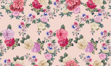 it's a unique digital Traditional Geometric Ethnic border, floral leaves baroque pattern and Mughal art elements, Abstract texture motif, and vintage Ornament artwork combination for textile printing.