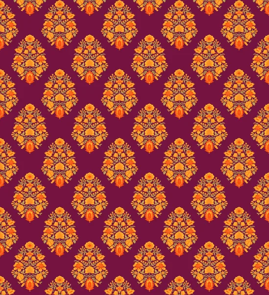 it's a unique digital Traditional Geometric Ethnic border, floral leaves baroque pattern and Mughal art elements, Abstract texture motif, and vintage Ornament artwork combination for textile printing.