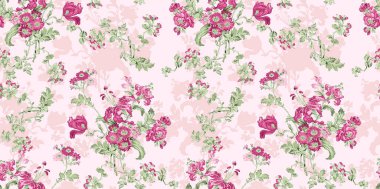 Kusursuz soyut çiçek desenli duvar kağıdı desenli kusursuz el desenli çiçek ve botanik desenli 