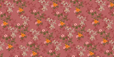 Kusursuz soyut çiçek desenli duvar kağıdı desenli kusursuz el desenli çiçek ve botanik desenli 