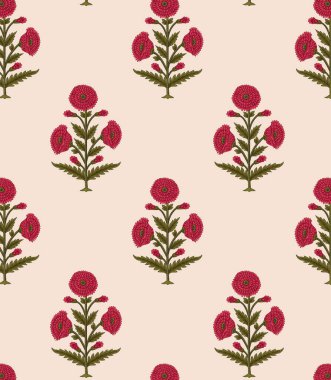 Kusursuz soyut çiçek desenli duvar kağıdı desenli kusursuz el desenli çiçek ve botanik desenli 