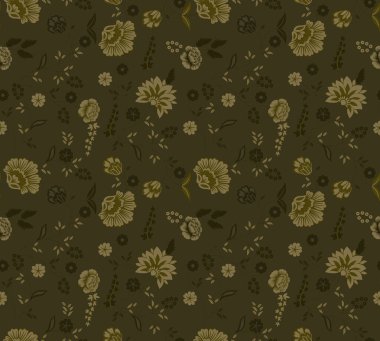 Kusursuz soyut çiçek desenli duvar kağıdı desenli kusursuz el desenli çiçek ve botanik desenli 