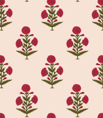 Kusursuz soyut çiçek desenli duvar kağıdı desenli kusursuz el desenli çiçek ve botanik desenli 