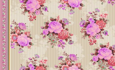 Kusursuz soyut çiçek desenli duvar kağıdı desenli kusursuz el desenli çiçek ve botanik desenli 