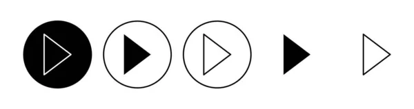 矢印アイコンセット 矢印記号 あなたのウェブデザインのための矢印記号 — ストックベクタ