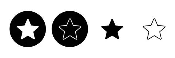 stock vector Star Icon set. rating icon vector. favourite star icon