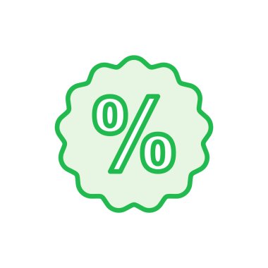 İndirim simgesi seti. İndirim etiketi simgesi. 