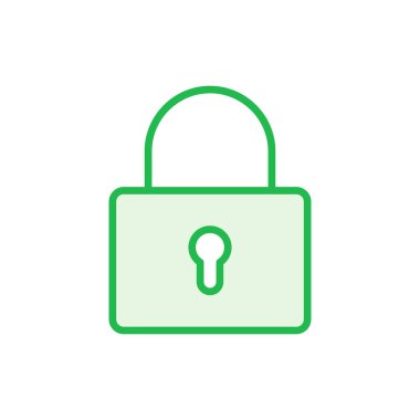 Kilit simgesi ayarlandı. Asma kilit ikon vektörü. Şifreleme simgesi. Güvenlik sembolü