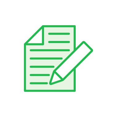 Not simgesi ayarlandı. not defteri simgesi vektörü