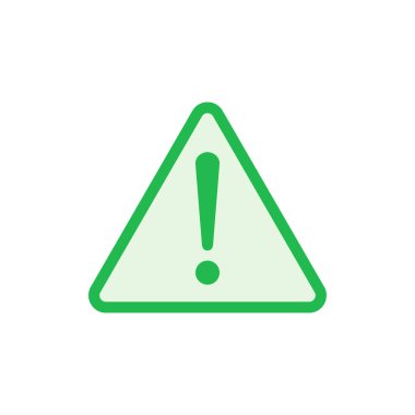 Ünlem tehlike işareti. Dikkat işareti simgesi ayarlandı. Tehlike uyarısı işareti