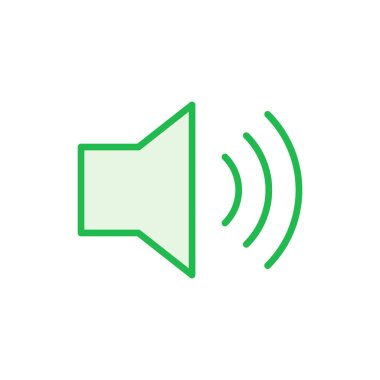 Hoparlör simgesi hazır. Hacim simgesi vektörü. Hoparlör ikon vektörü. ses sembolü