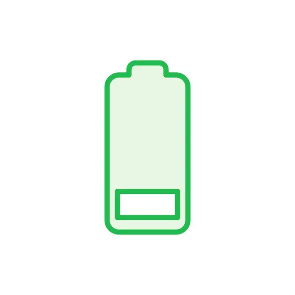 电池图标设置 电池充电量 充电图标 — 图库矢量图片