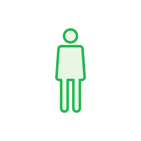 Εικονίδιο Του Ανθρώπου Αρσενικό Διάνυσμα Εικονίδιο Ανθρώπινο Σύμβολο — Διανυσματικό Αρχείο