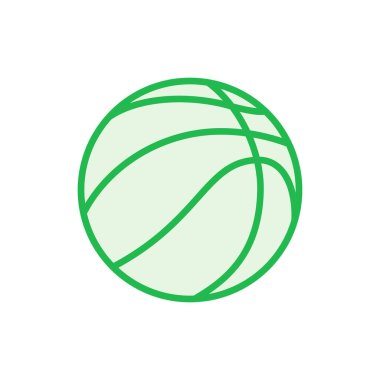 Basketbol ikonu seti. Basketbol ikonu. Basketbol logo vektör simgesi