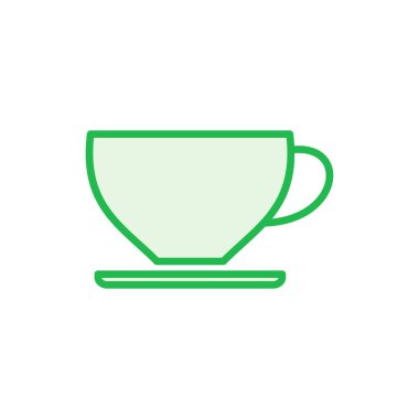 Kahve fincanı ikonu seti. Bir kahve ikonu vektörünü kap.