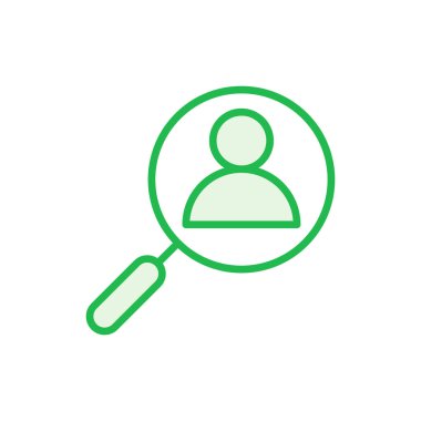 Simge kiralama seti. Arama işi boşluk simgesi. İnsan kaynakları konsepti. İşe alım.