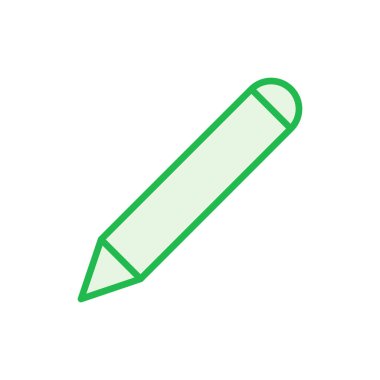 Kalem simgesi seti. kalem sembolü. Simge vektörünü düzenle