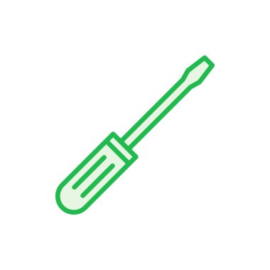 Tornavida simgesi seti. araçlar simgesi vektörü