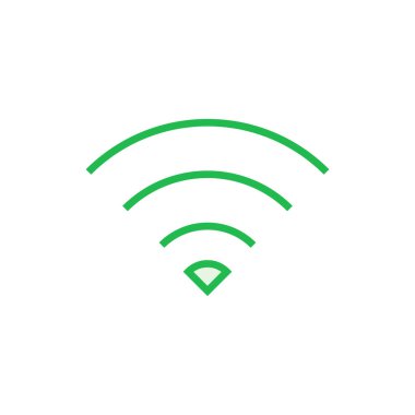 Karı simgesi seti. Sinyal vektör simgesi. Kablosuz simge vektörü