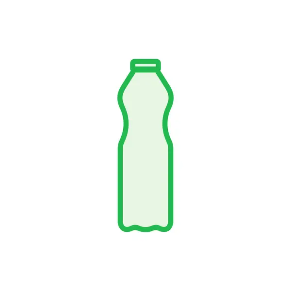 Набір Піктограм Пляшки Пляшка Вектор Значок — стоковий вектор