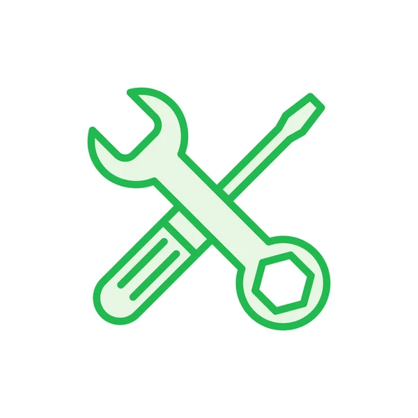 Repair Tools Icon Set Tool Icon Vector Setting Icon Vector — Stock Vector