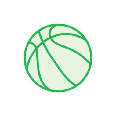 Basketbol ikonu seti. Basketbol ikonu. Basketbol logo vektör simgesi