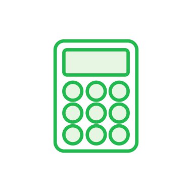 Hesap makinesi simgesi seti. Hesap makinesi simgesi. hesap makinesi vektörü