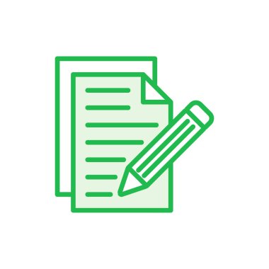 Not simgesi ayarlandı. not defteri simgesi vektörü