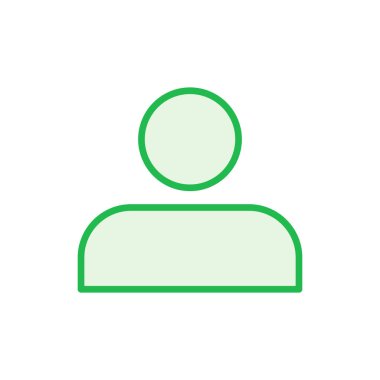 İnsan simgesi seti. Kişi simgesi vektörü. Kullanıcı Simgesi vektörü