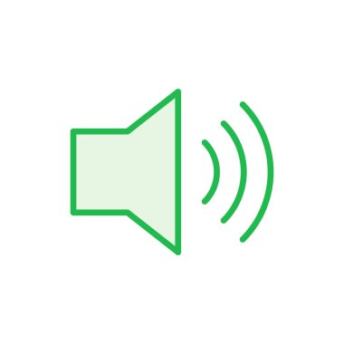 Hoparlör simgesi hazır. Hacim simgesi vektörü. Hoparlör ikon vektörü. ses sembolü