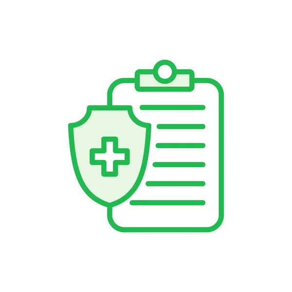 Medical Insurance Icon Set Health Insurance Icon — Stock Vector