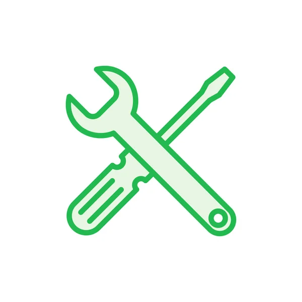 Repair Tools Icon Set Tool Icon Vector Setting Icon Vector — Stock Vector