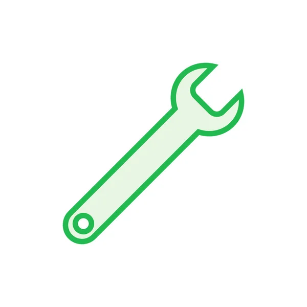 Wrench Icon Set Repair Icon Vector Tools Icon Vector — Stock Vector