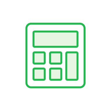 Hesap makinesi simgesi seti. Hesap makinesi simgesi. hesap makinesi vektörü