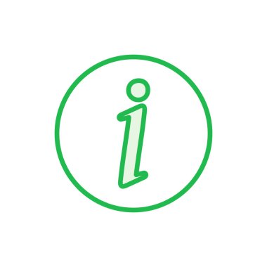 Bilgi simgesi simgesi ayarlandı. ikon vektörü hakkında. Faq simgesi