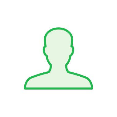 İnsan simgesi seti. Kişi simgesi vektörü. Kullanıcı Simgesi vektörü