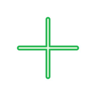 Artı simge seti. Artı simge ekle