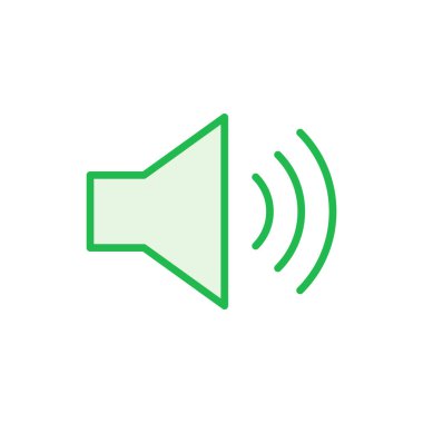 Hoparlör simgesi hazır. Hacim simgesi vektörü. Hoparlör ikon vektörü. ses sembolü