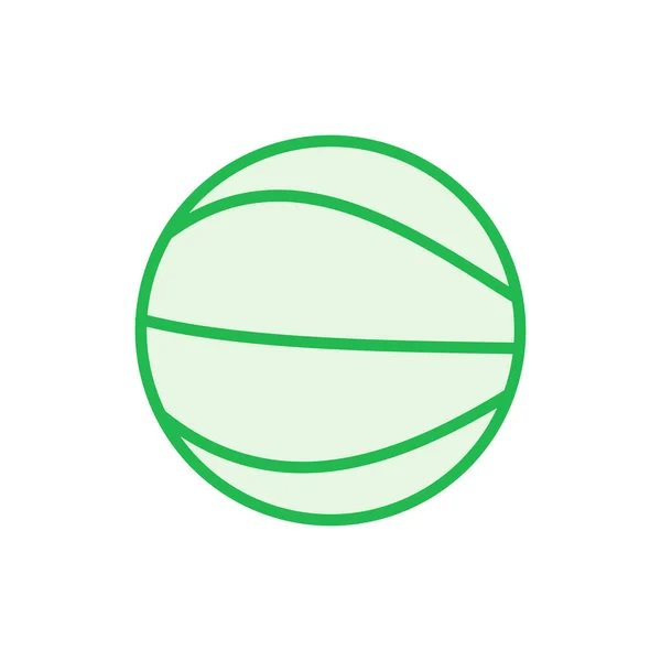 Ensemble Icônes Basket Icône Ballon Basket Icône Vectorielle Logo Basketball — Image vectorielle