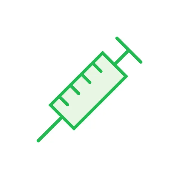 Spritzensymbolset Vorhanden Injektionssymbolvektor — Stockvektor