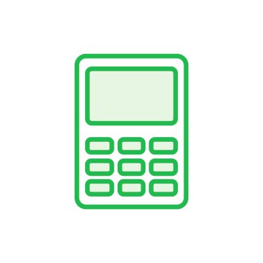 Hesap makinesi simgesi seti. Hesap makinesi simgesi. hesap makinesi vektörü