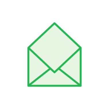 Posta simgesi seti. e- posta simgesi vektörü. E- posta simgesi. Zarf illüstrasyonu