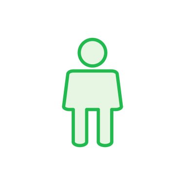 Erkek simgesi seti. Erkek ikon vektörü. insan sembolü