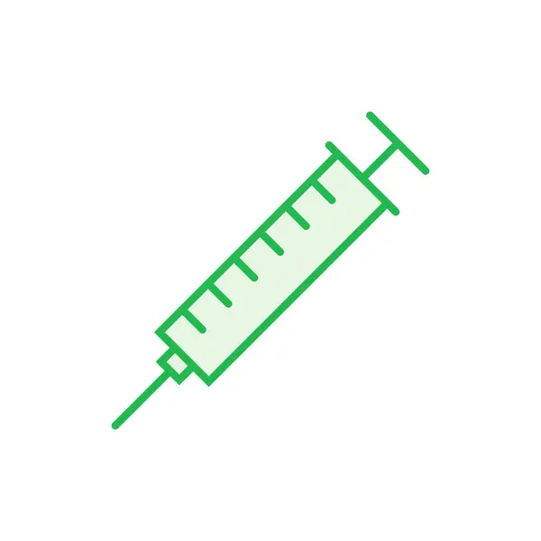 Syringe Icon Set Injection Icon Vector — Stock Vector